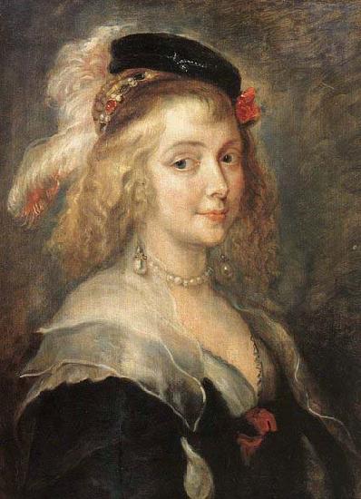 RUBENS, Pieter Pauwel Portrait of Helena Fourment Germany oil painting art